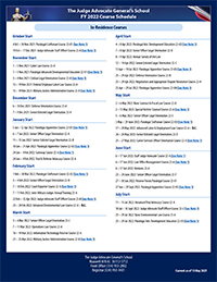 Sample Course Schedule